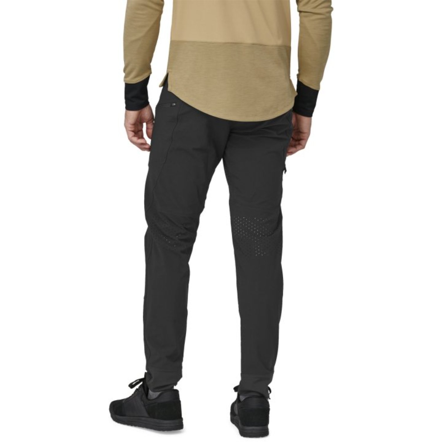 M'S Dirt Craft Pants Hose, Trekkinghose, Damen, schwarz, Knie- und Oberschenkelpolsterung