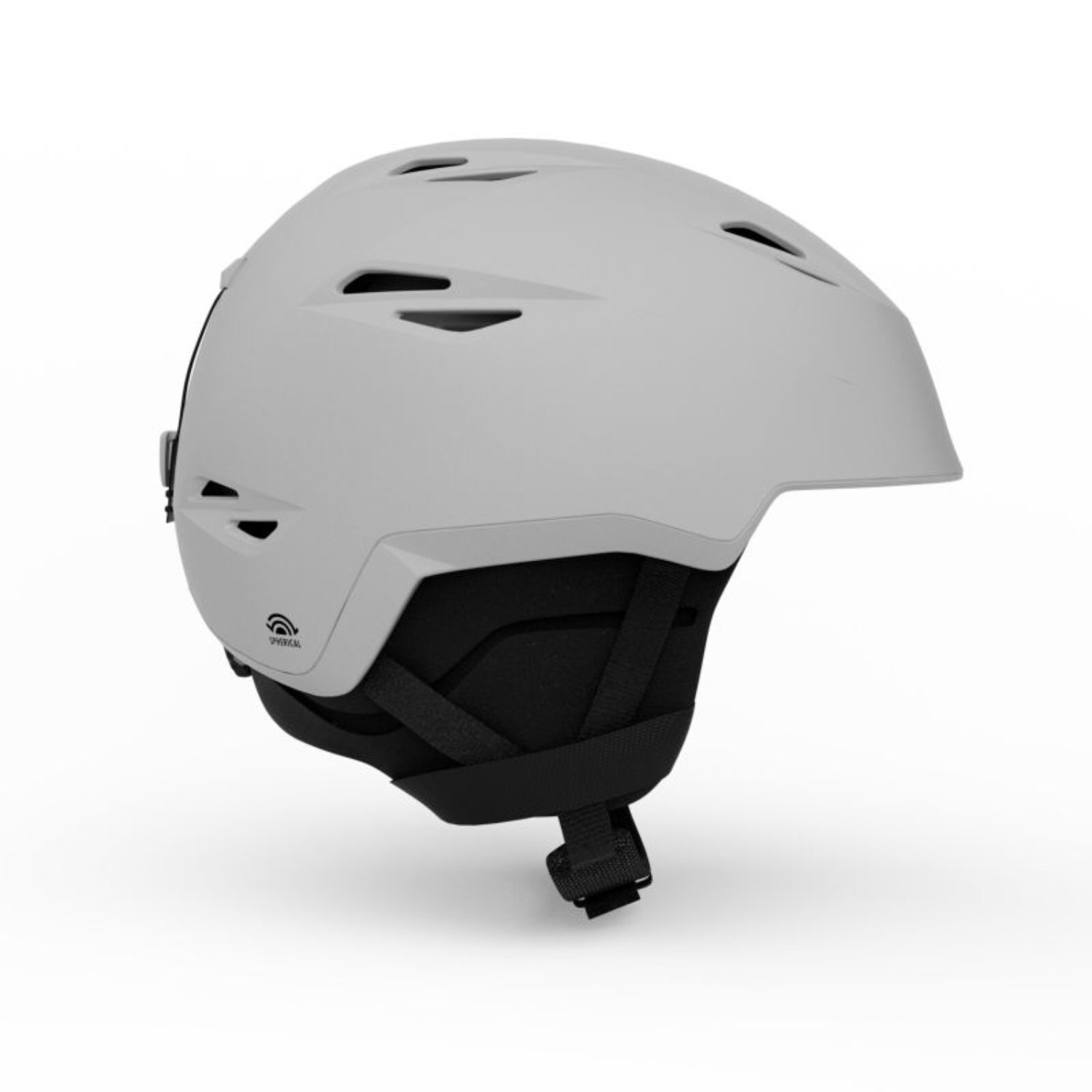 Grid Spherical Helmet Skihelm, Schneekopfschutz, verstellbares Gurtsystem, Belüftung, weißer Helm