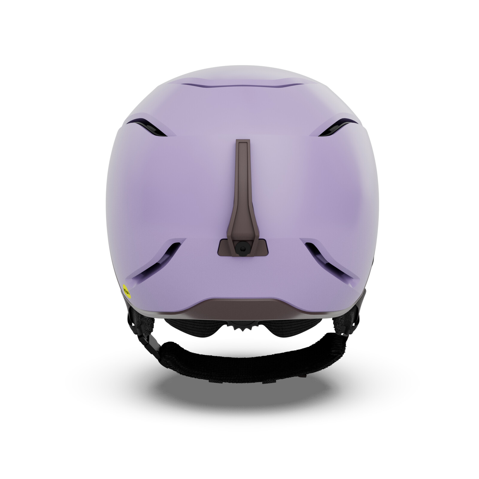 ski, helm, lila, belüftung, verstellbar