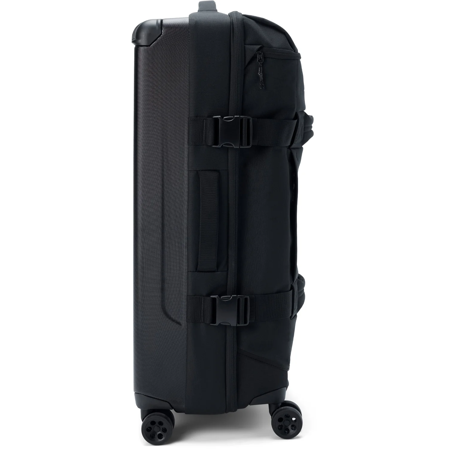 Split 4W Roller Bag 87L Rollkoffer, Schwarz, Hartschale, Vier Rollen, Kompressionsgurte