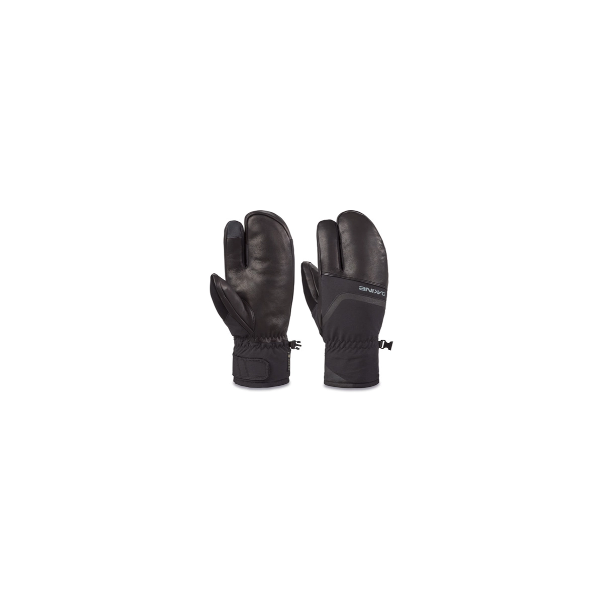 Skihandschuhe, Schwarz, Gehäusehandschuhe, Winterhandschuhe, Gummi Bündchen
