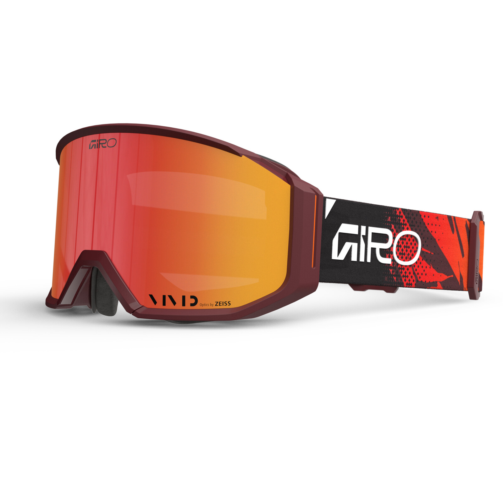 Revolt Pro Vivid Goggle Skigoggles, Goggles, Goggles with orange lens, Brille, Ski-geeignet?