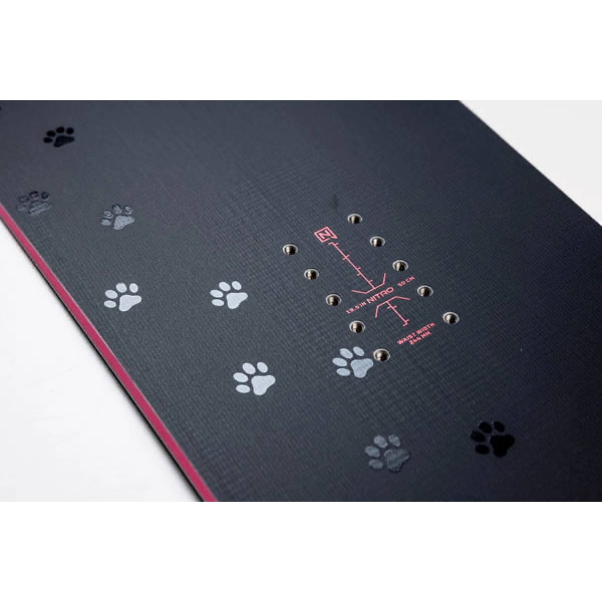 Fate Pro W's Empreinte de patte, motif, découpe, carnet, papeterie, empreinte de patte, surface brillante, art des ongles, antidérapant, accessoires pour planche