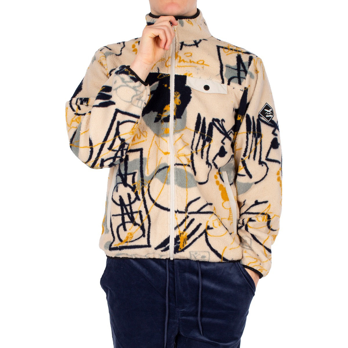 Insaneia Jacket Mantel, Langarm, Jacke, Hemd, Person