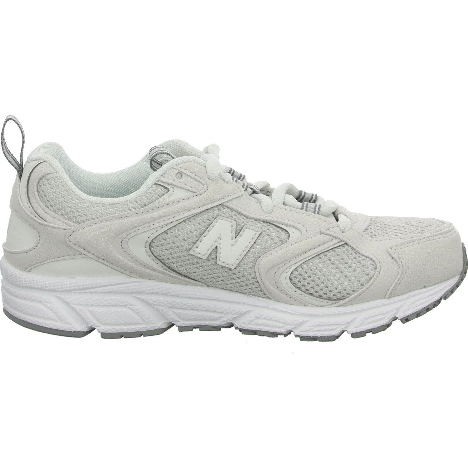 Baskets, grises, en mesh, basses, style sportif
