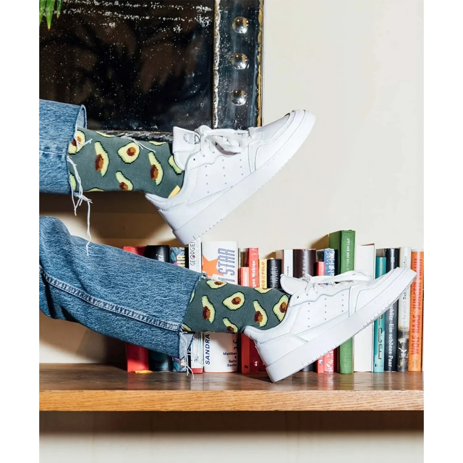 Avocado Field Dilly Socks Avocado Field, vue 2