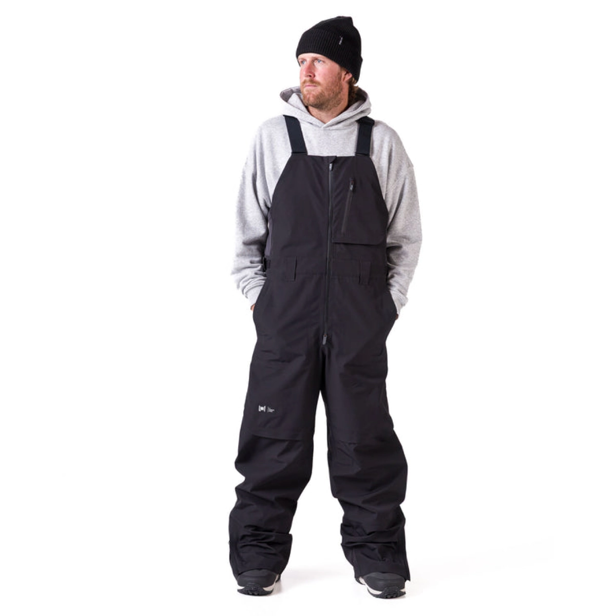 Combinaison de ski, salopette de ski, salopette isolante, combinaisons noires, sweat à capuche, pantalon de combinaison, salopette, pantalon de neige, coutures, fermeture éclair