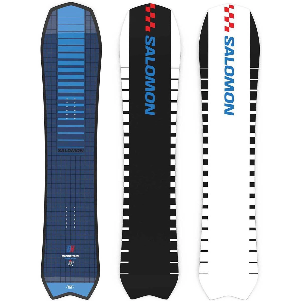 Dancehaul Raquettes à neige, snowboard, forme « Top/Board », noir, bleu