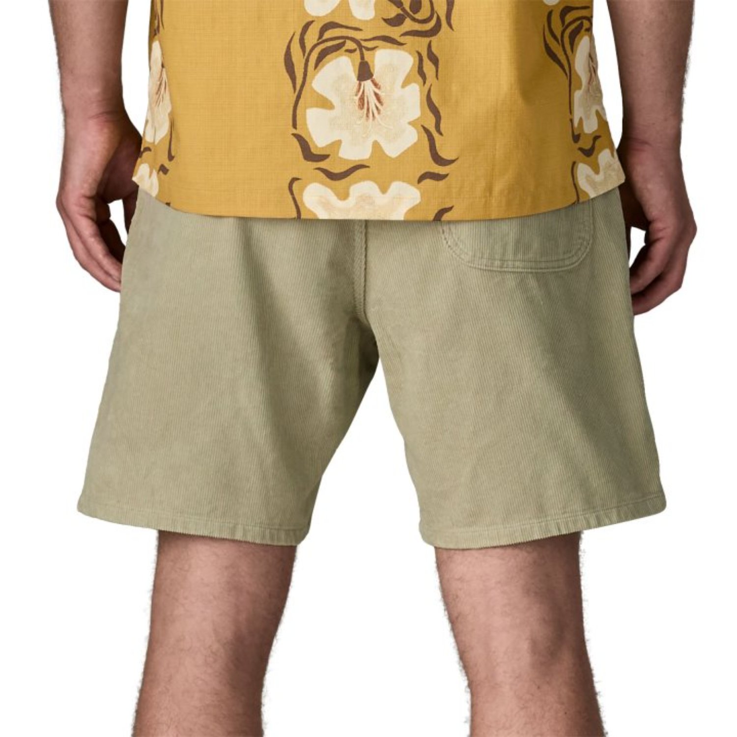M'S Corduroy Volley Shorts Kurzshorts, Chino-Shorts, Beige, Beinlinge?