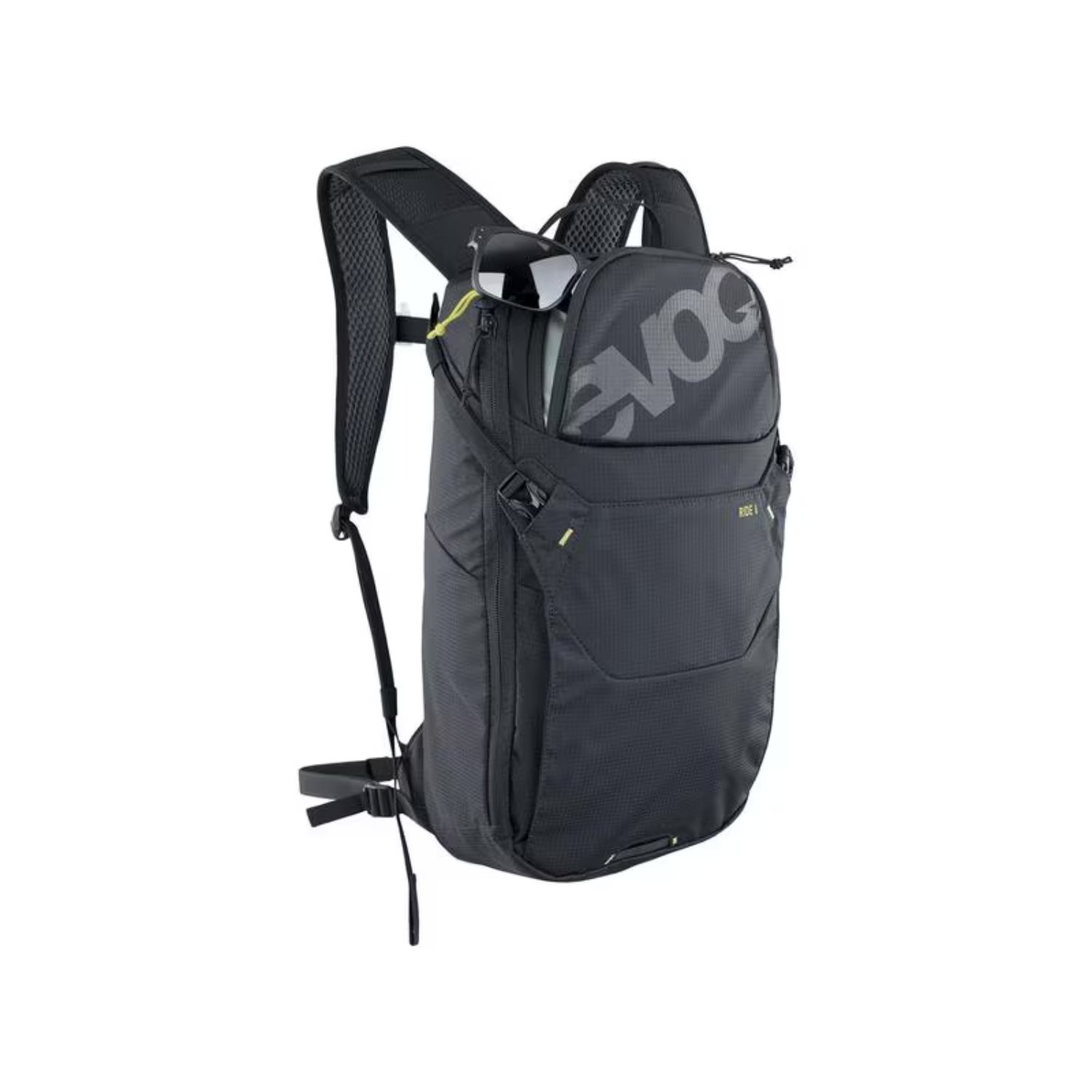 Ride 8L Backpack Rucksack, Rucksack, Hydration kompatibel, Zweckmäßige Tasche, Schwarz/Grau