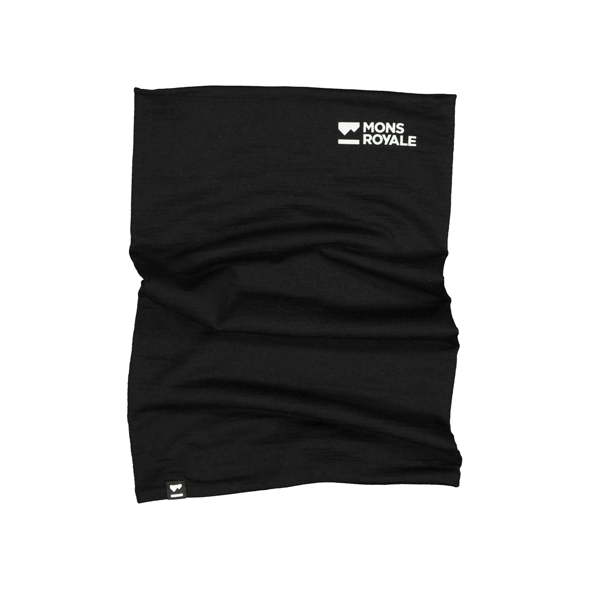 Double Up Neckwarmer Mons Royale Double Up Neckwarmer Black