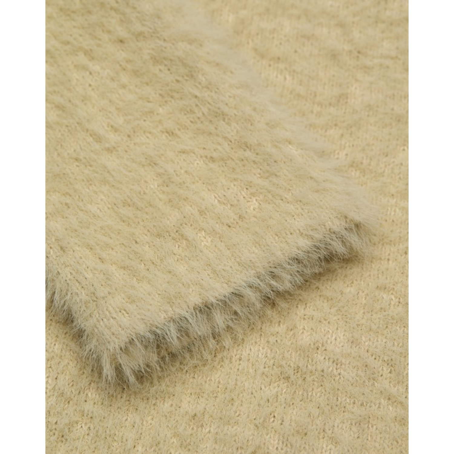 Wolle, Flanelle, Beige, Stola, Kuschelig