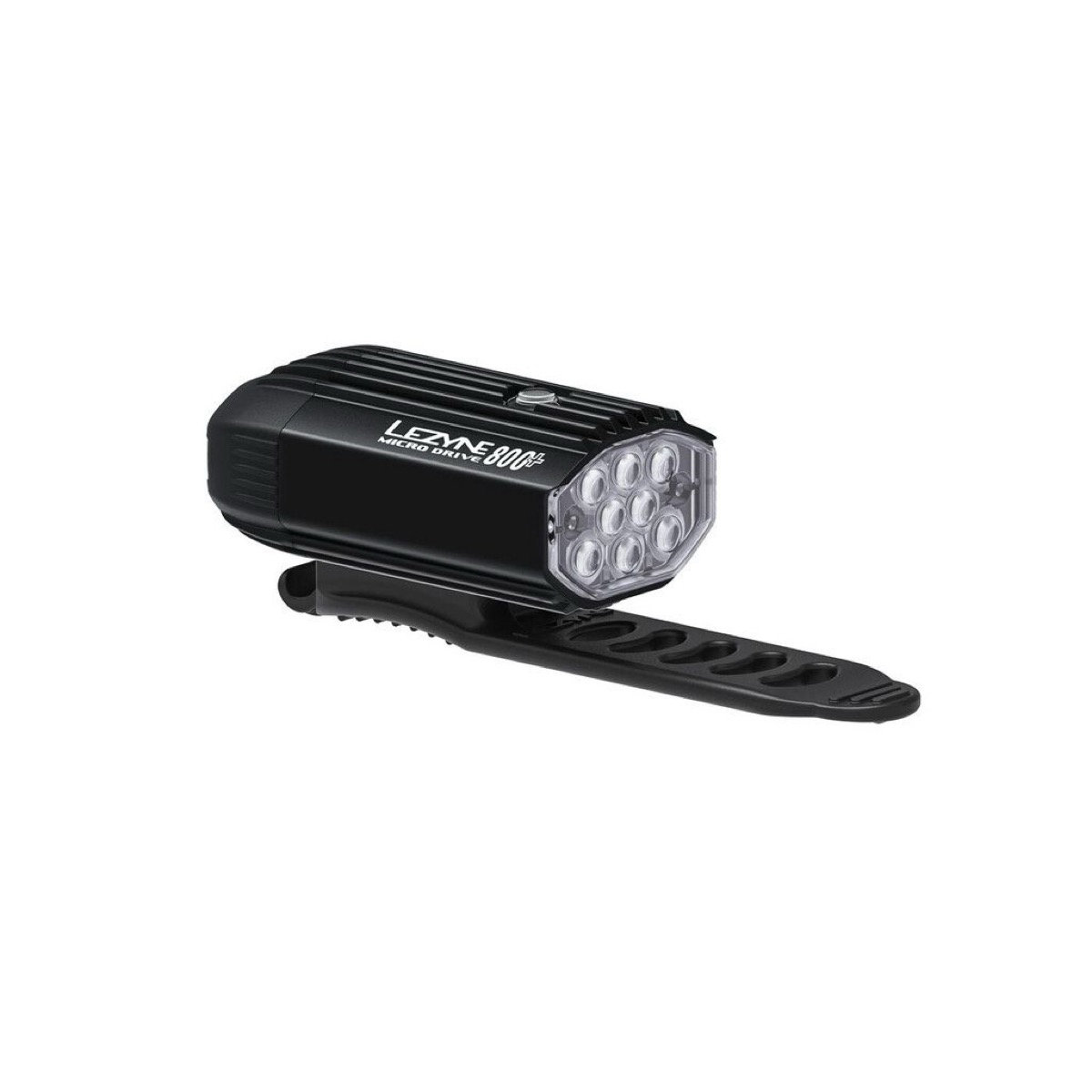 Micro Drive 800+ Front Lezyne Micro Drive 800+ Front Black