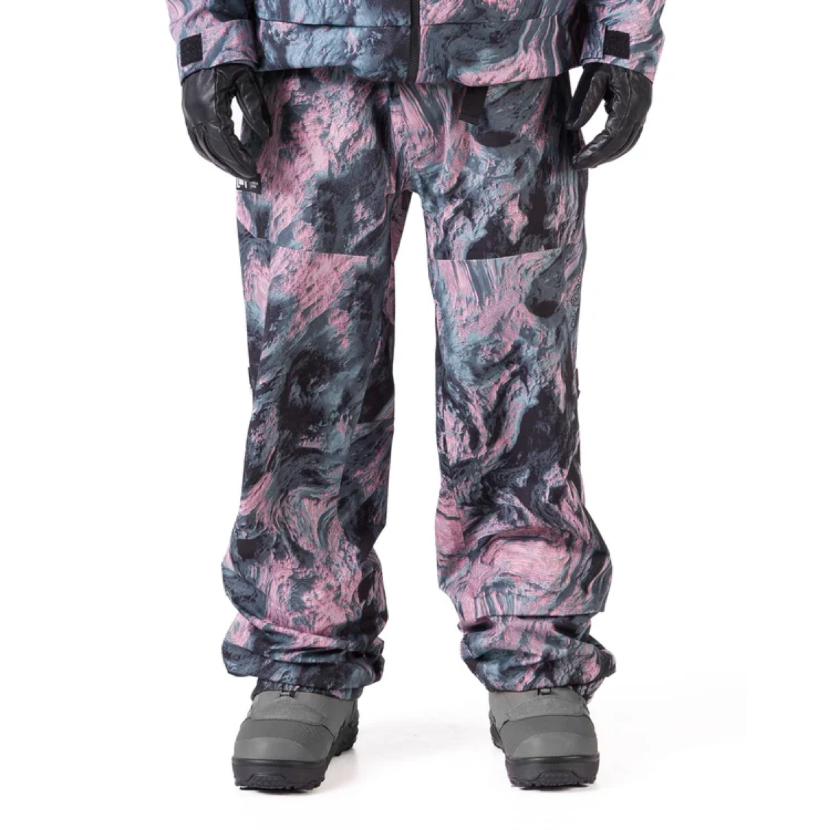 Axial Pro Pant Pantalons de neige, pantalon de neige, motif camouflage, imperméable, isolant, pantalons de snowboard, pantalons à motifs, pantalons imperméables, vêtements d'extérieur d'hiver
