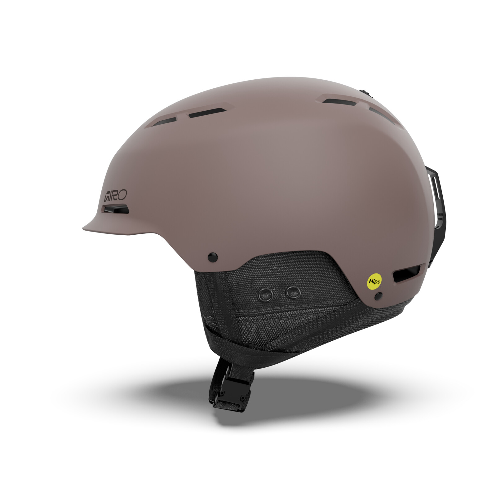 Trig MIPS Helmet Kopfschutz, Schneehut, Open-Face-Helm, Mips-Helm, Taupe-Farbe