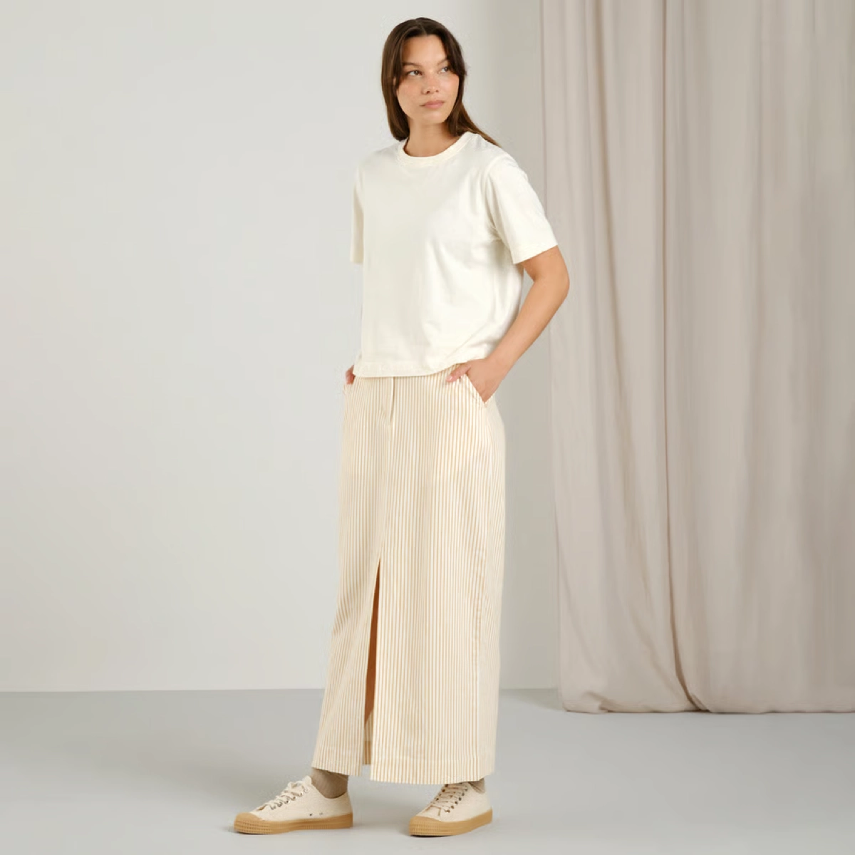 Skirt Finsta Work Stripe Skirt Finsta Work Stripe