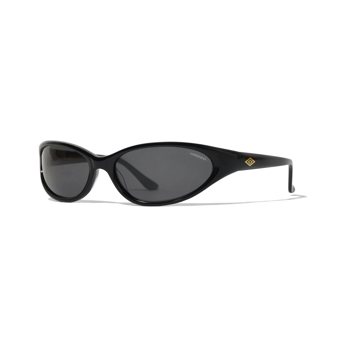 Sonnenbrille, Schwarz, Rundform, Dunkle Gläser, Kunststoffrahmen, Sonnenbrille, Schwarze Rand, Ovalglas, Kunststoff, Brille