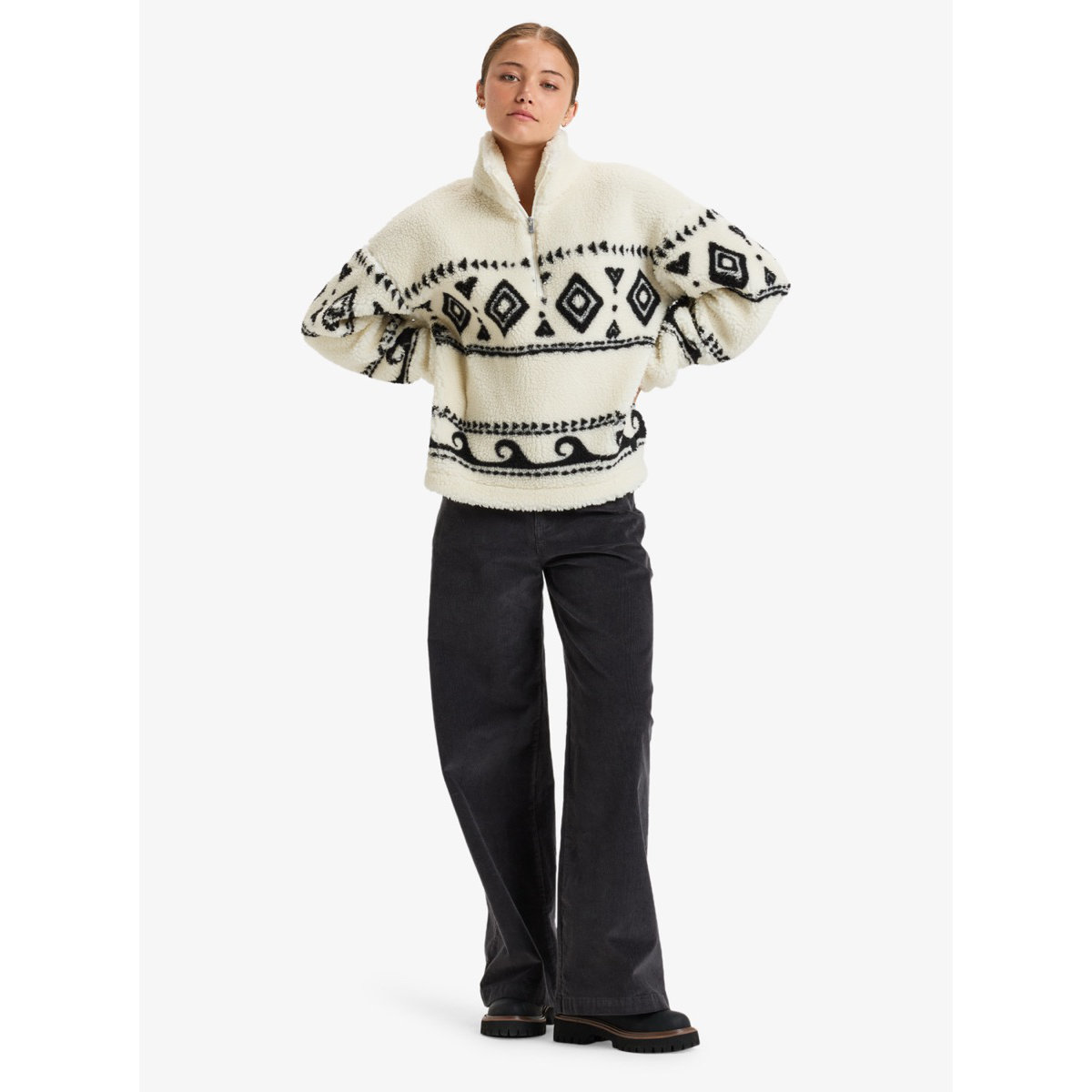 Bekleidung, Strickwaren, Pullover, Person, Modisch