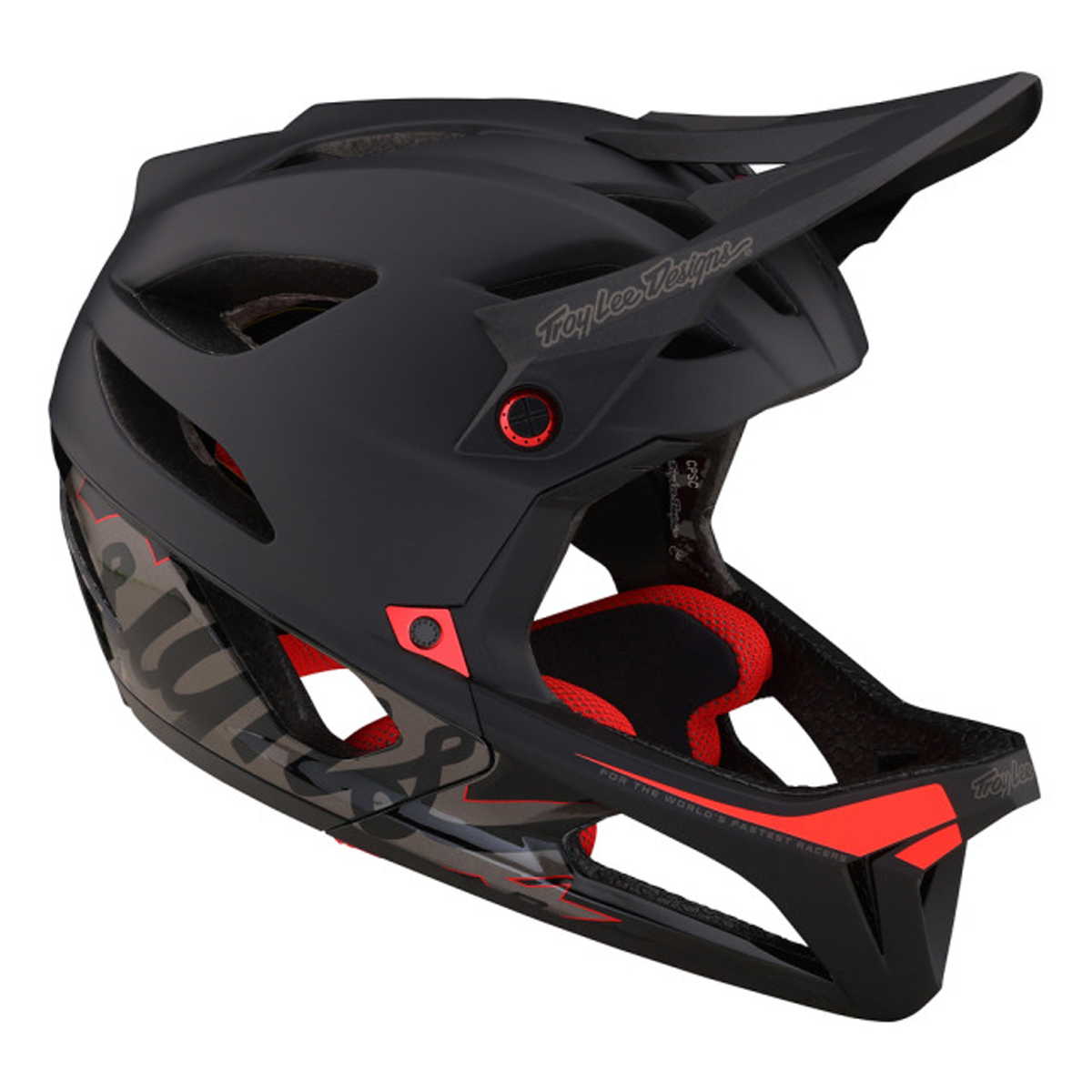 Stage Helmet Mips Troy Lee Designs Stage Helmet Mips Signature Black, Ansicht 6