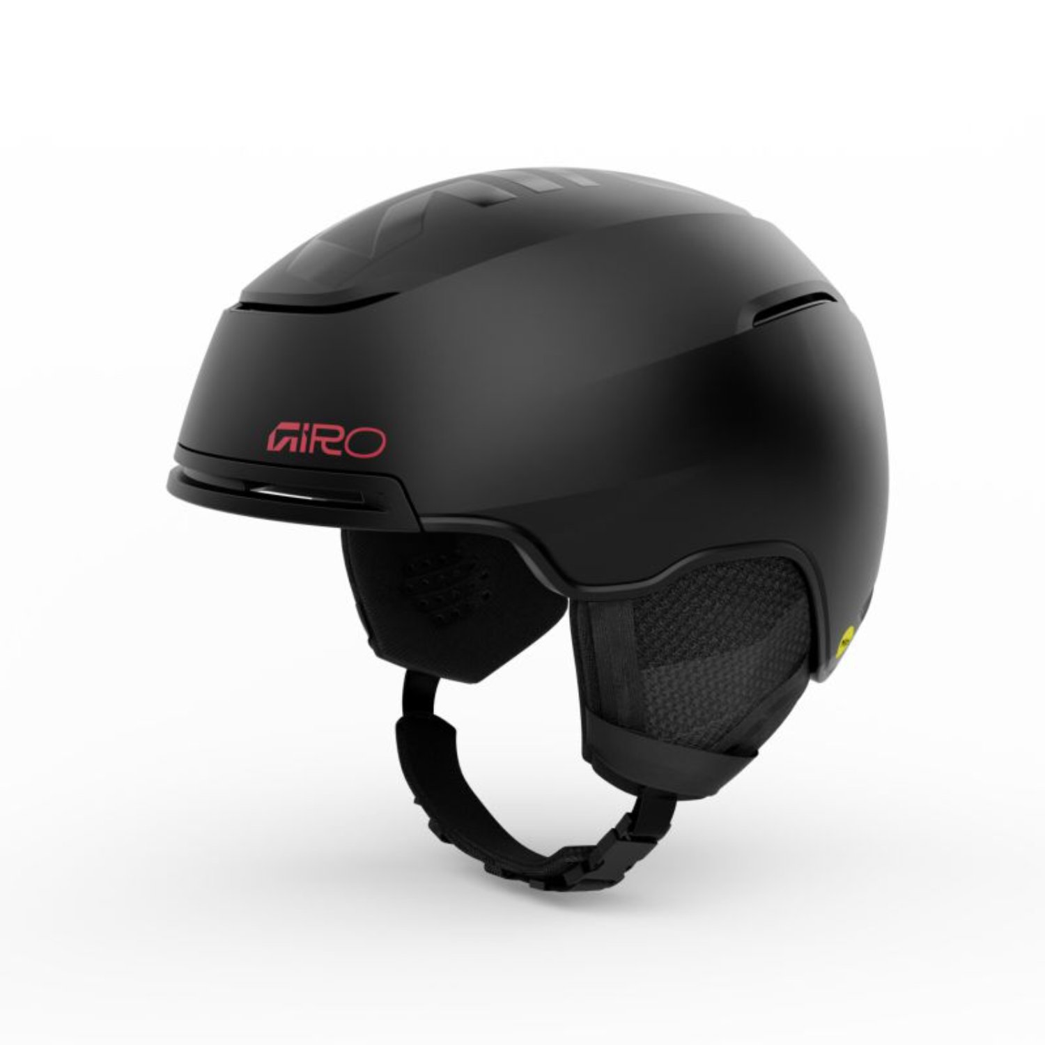 Jackson MIPS Helmet Casque de ski, sports d'hiver, noir mat, ouvertures d'aération, jugulaire