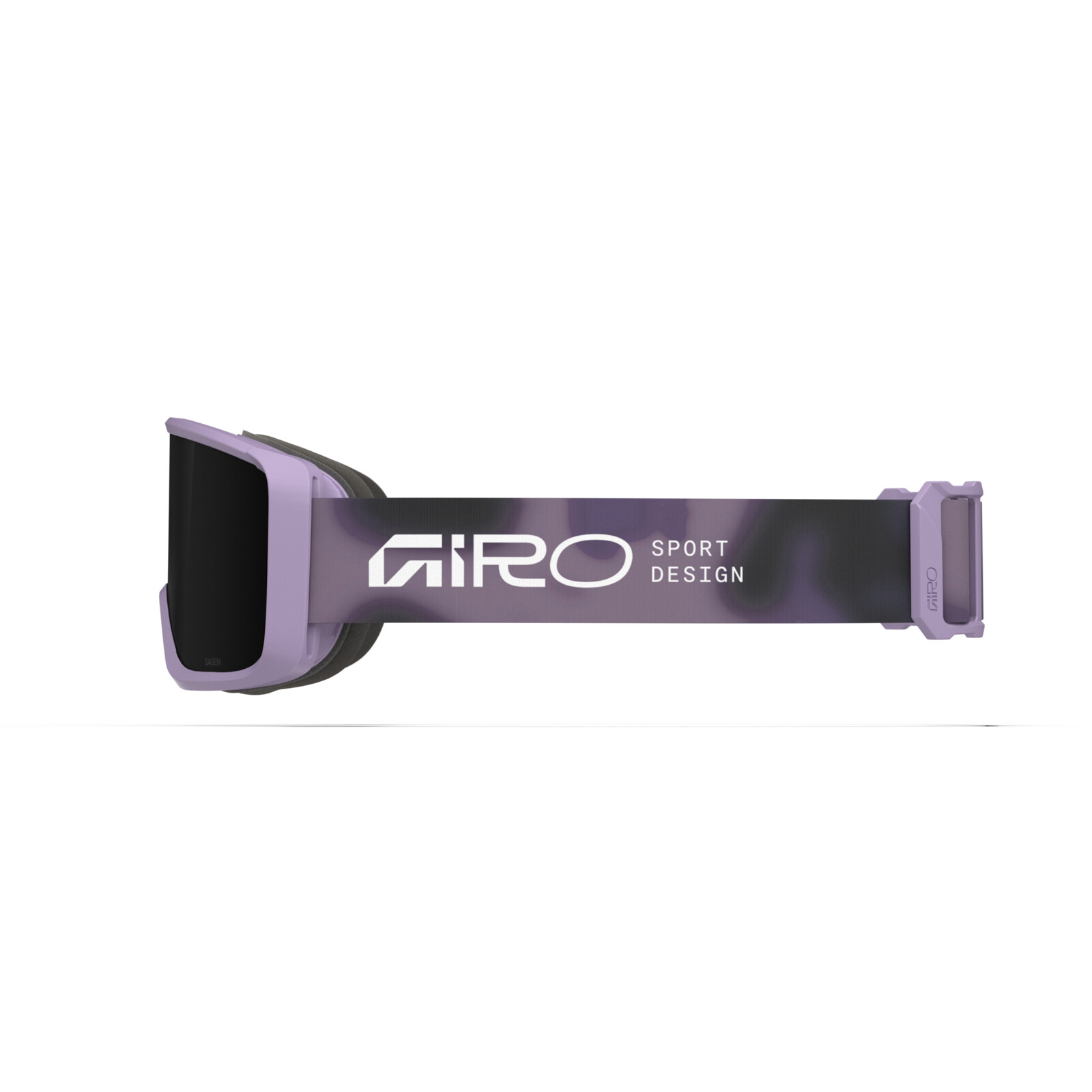 Lunettes, sport, bande, violet, design