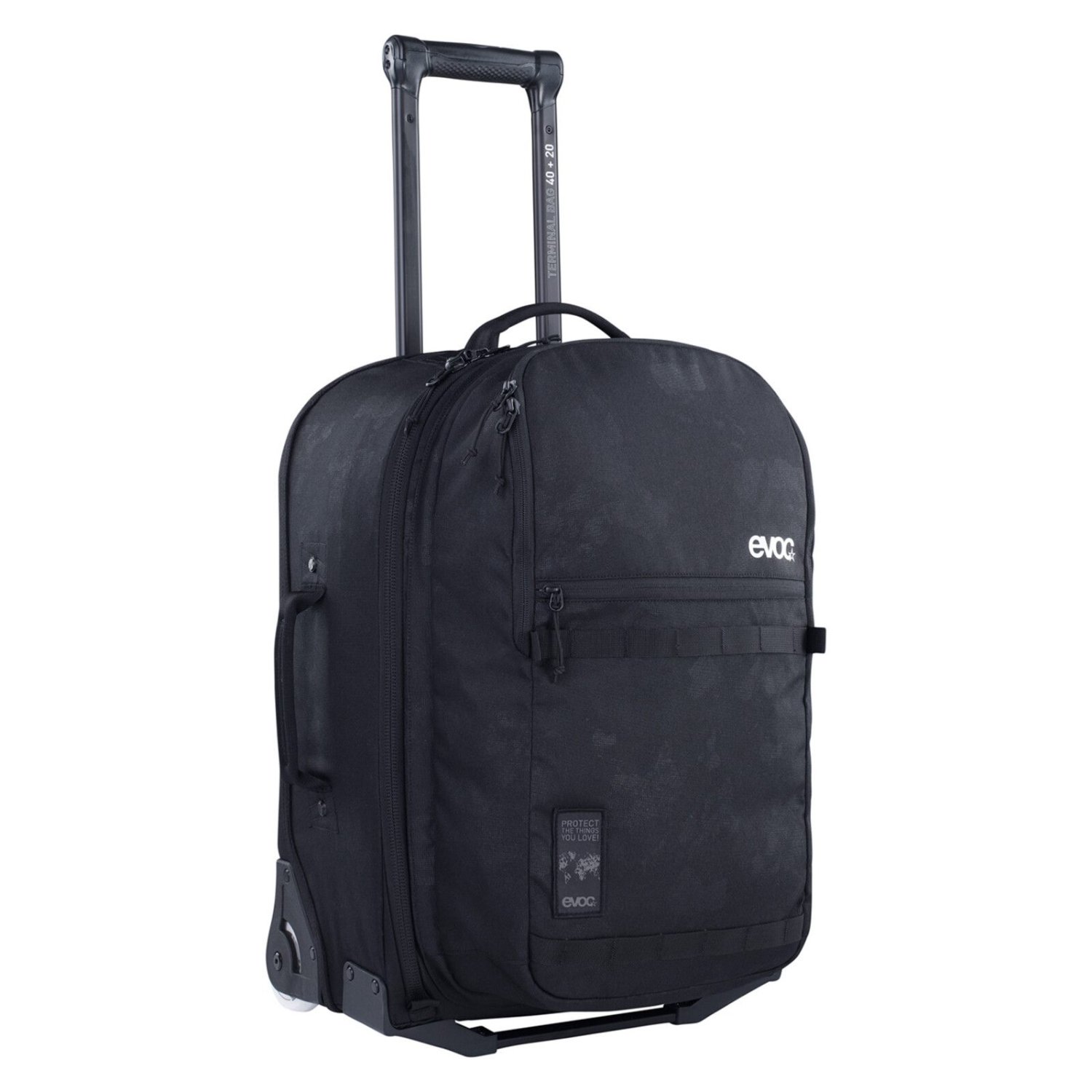 Reisegepäck, Koffer, Rucksack, Stützrollen, Griff