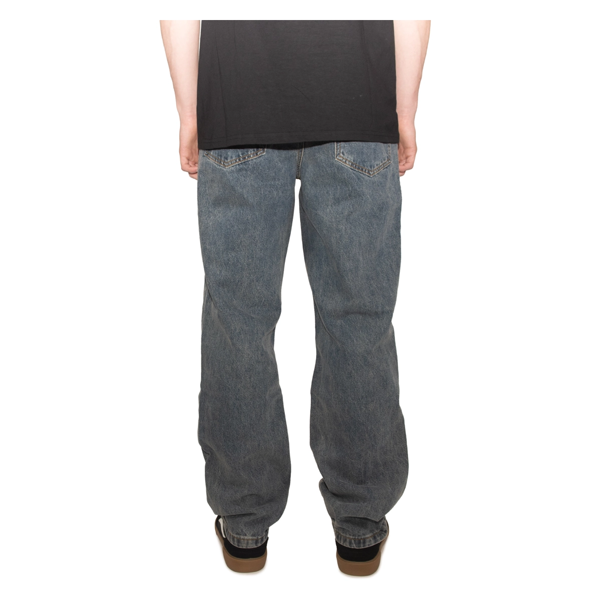 Nessie Pant jeans, denim, straight leg, back pockets, grey wash