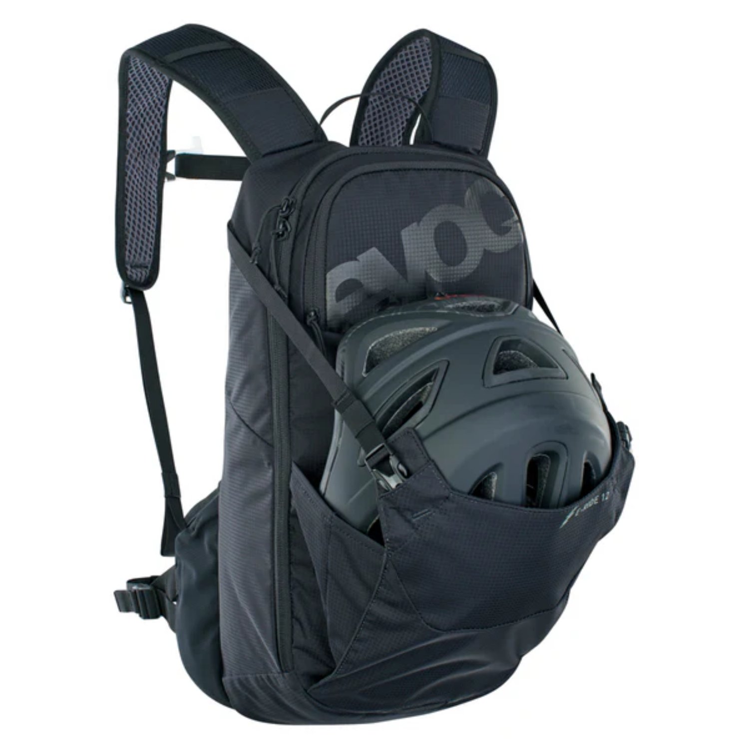 E-Ride 12L Backpack Sac à dos, casque, système d'hydratation, protection contre les chutes, sac à dos de vélo
