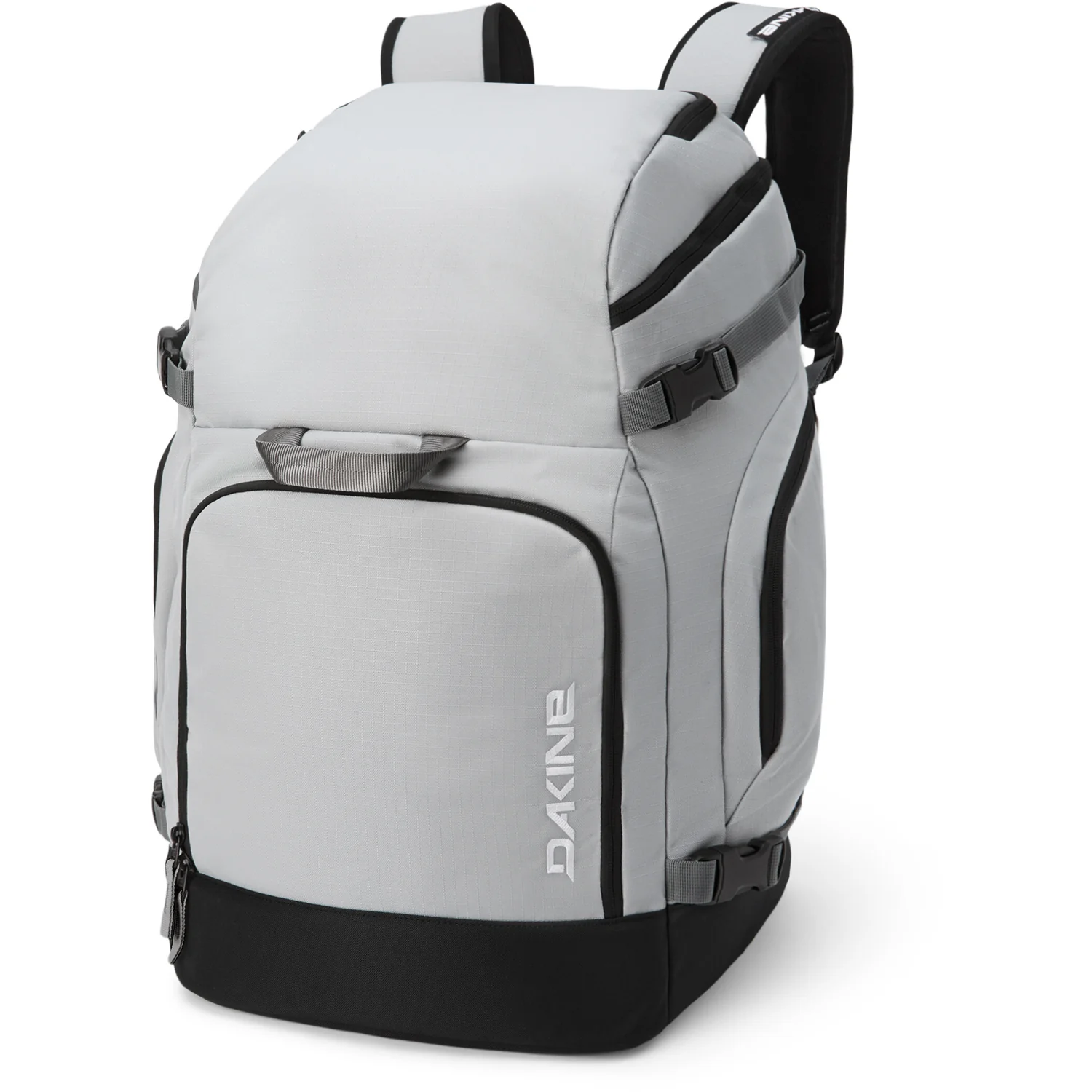 Boot Backpack Dlx 75L Rucksack, Hellgrau-schwarz, Textilmaterial, Frontfach, Kompressionsriemen