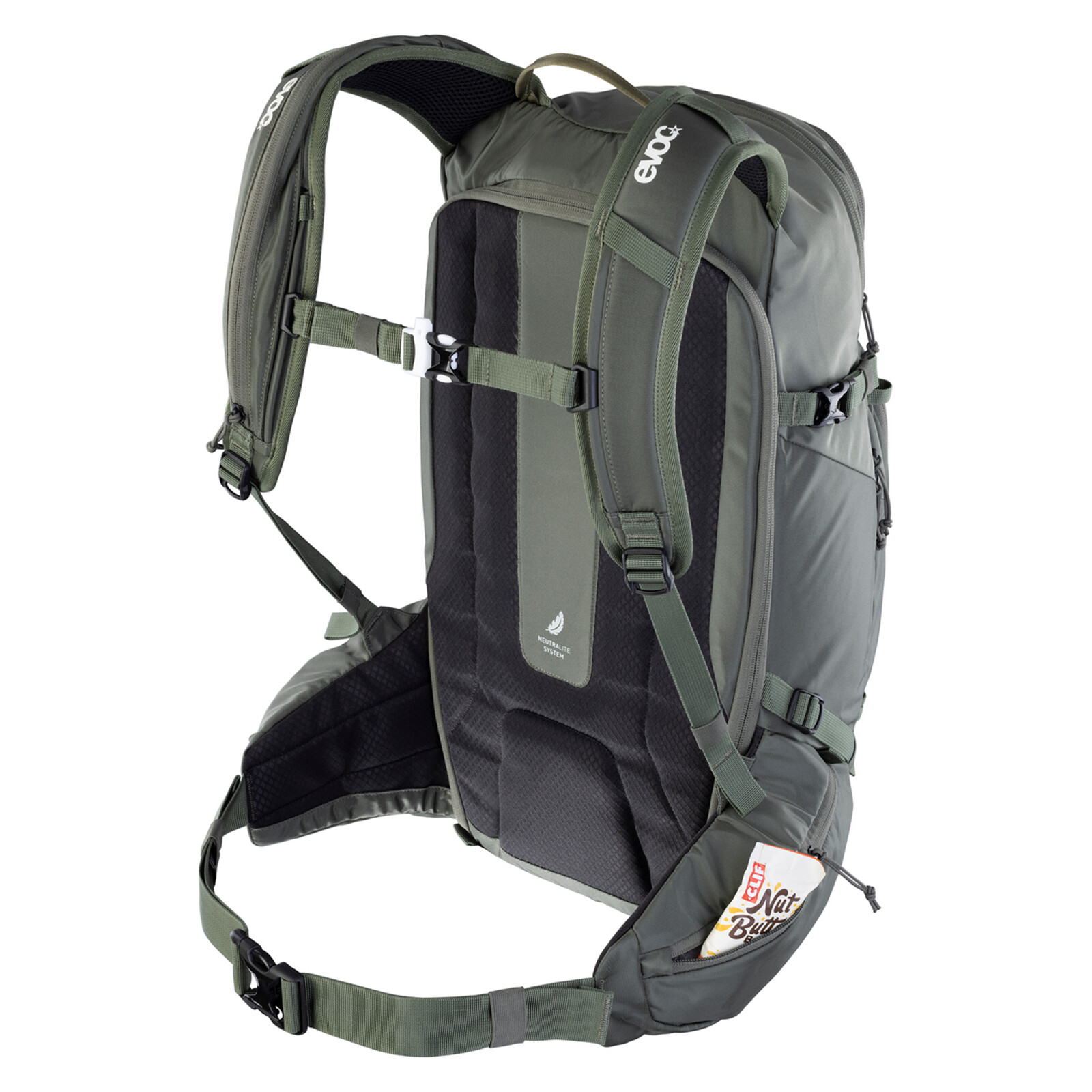 Rucksack, Outdoor, Grau, Verstellbare Schultergurte, Seitentasche