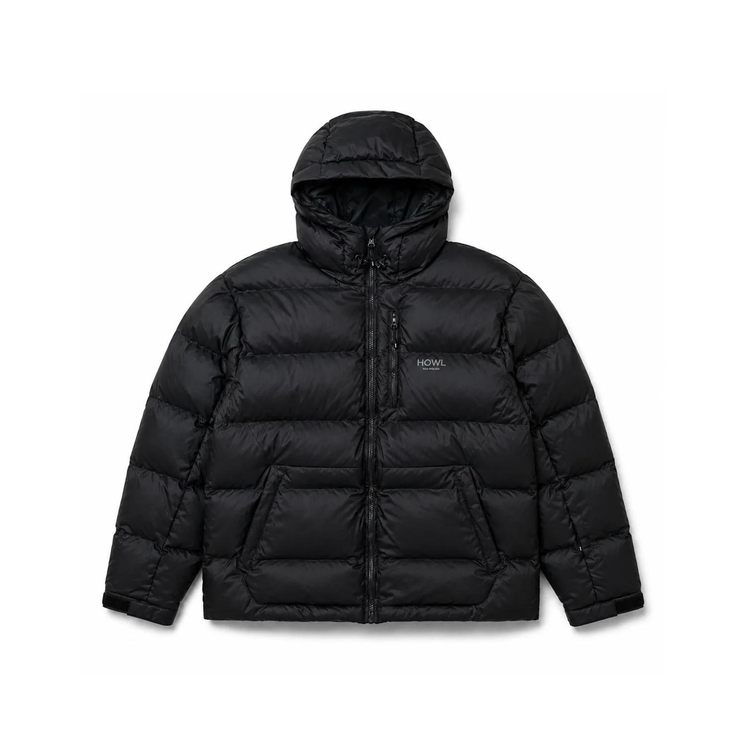 Puffy Jacket Daunenjacke, Schwarz, Pufferjacke, Steppjacke, Kapuze, Daunenjacke, Kapuze, Schwarz, Steppjacke, Reißverschluss
