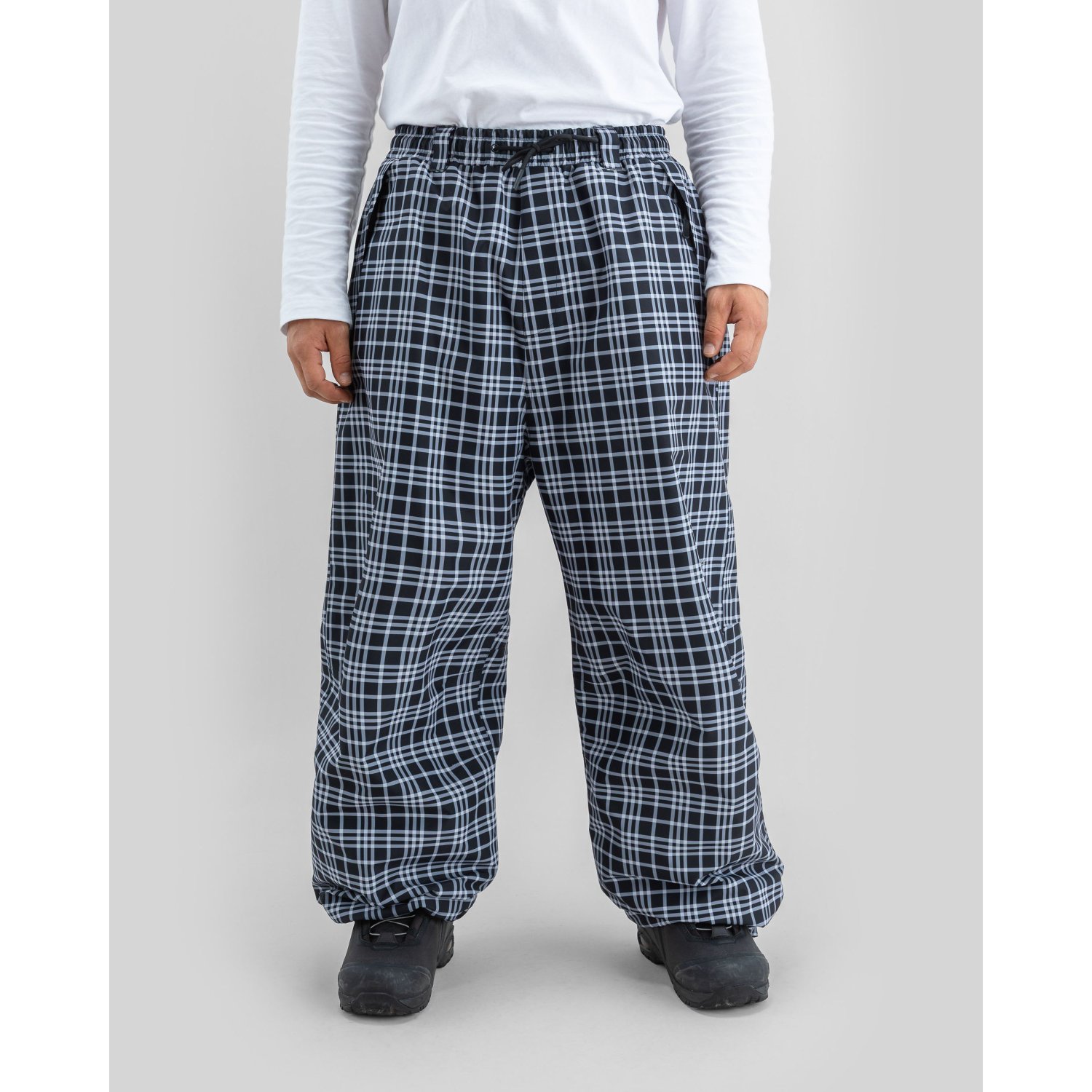 Park Pants Print 2L Hose, Jogginghose, Karomuster, Nachdarm, LOCK