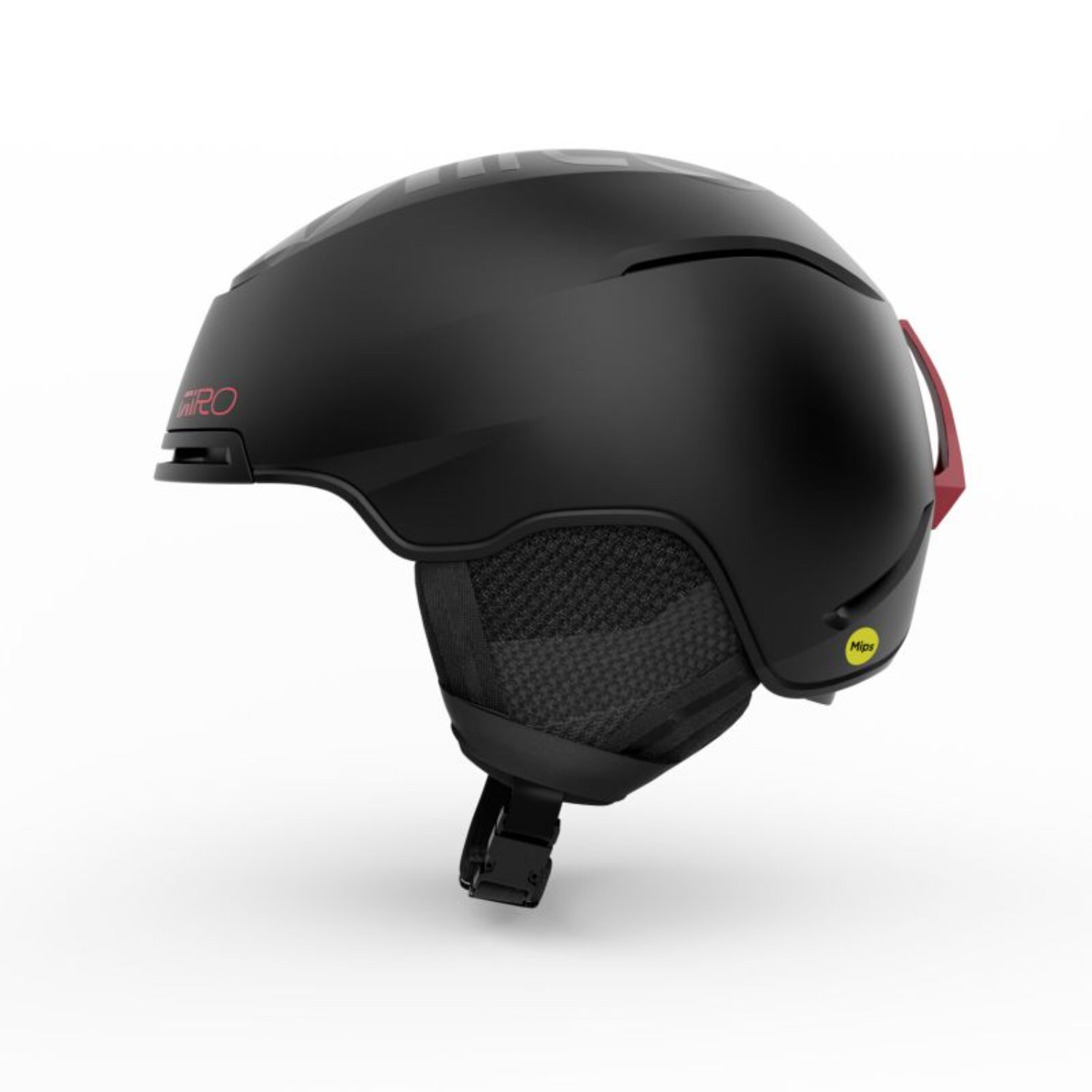 Bonnet de ski, casque Hardshell, noir, Mips, protège-menton