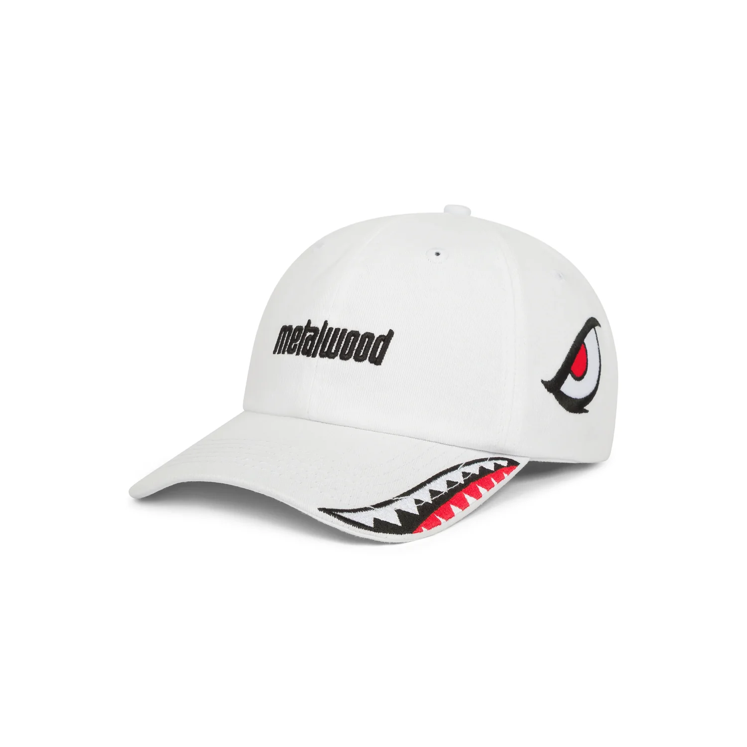 Bomber Dad Hat Metalwood Studio Bomber Dad Hat White, vue 2