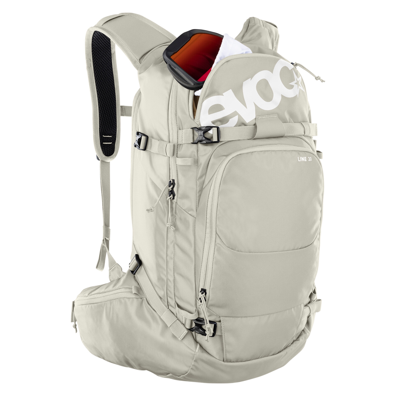 Line 30L Backpack Rucksack, Trekking, Outdoor, Mesh-Tragesystem, Fronttasche