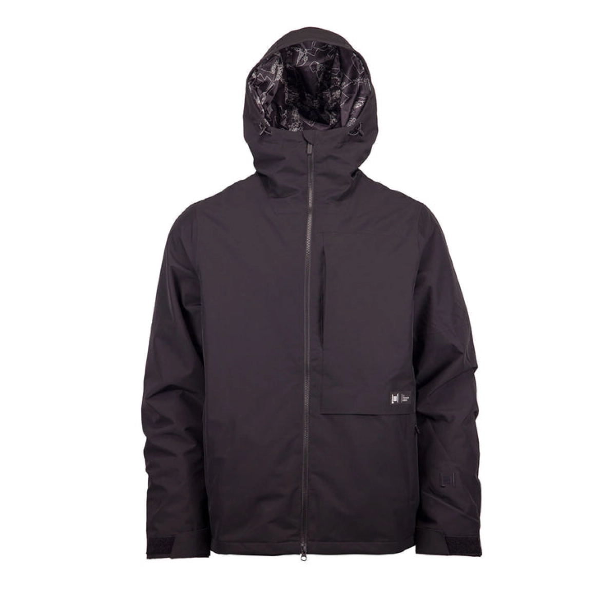 Rankin Jacket Regenjacke, Herrenjacke, Hoodie, Grau, Reißverschluss, Regenjacke, Herrenjacke, Hardshell, Kapuzenjacke, Fronttasche
