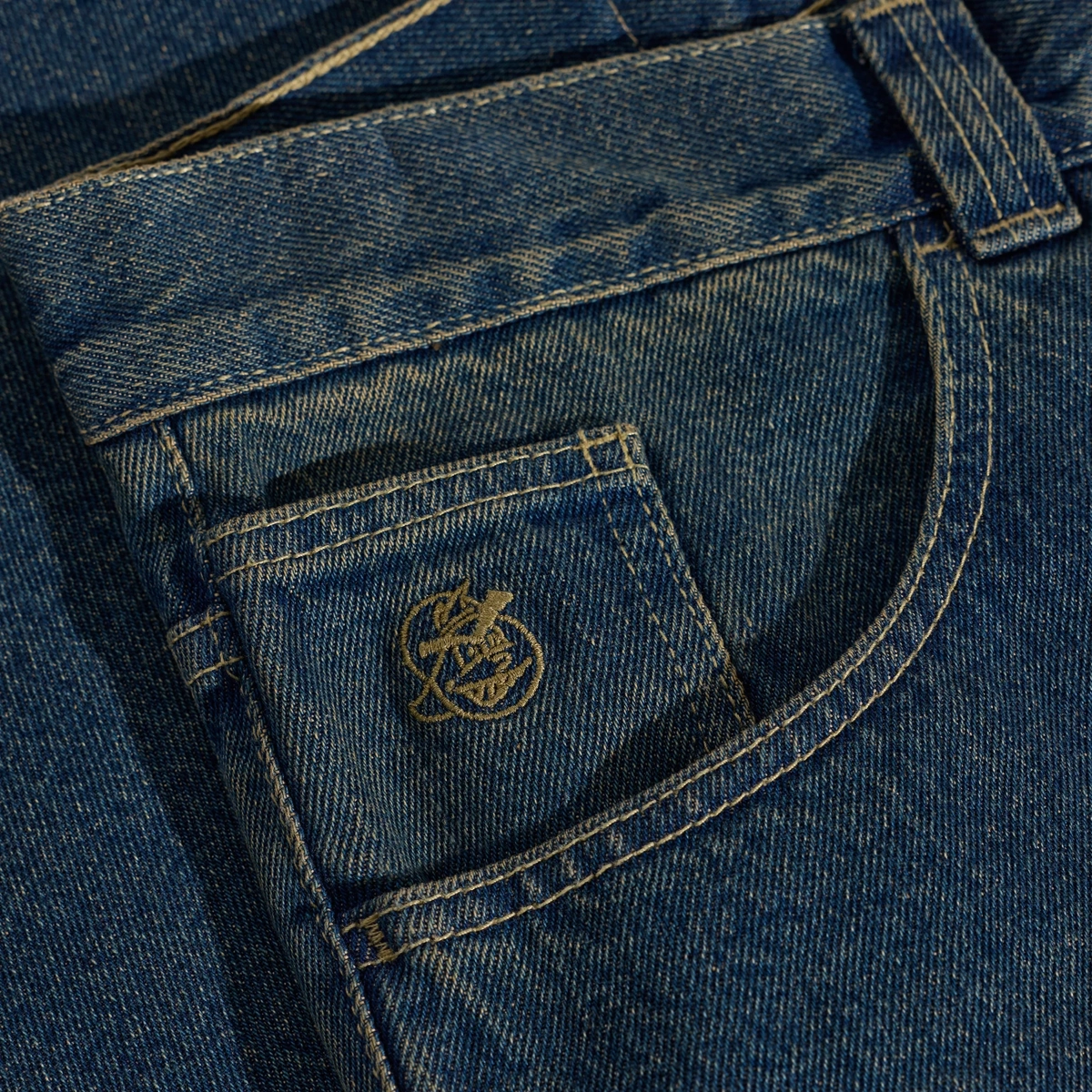 93 Denim Polar Skate 93 Denim Dirty Blue, vue 4