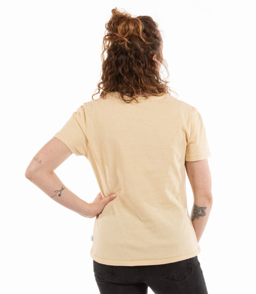 T-shirt, Zurück, Person, Erwachsener, Frau