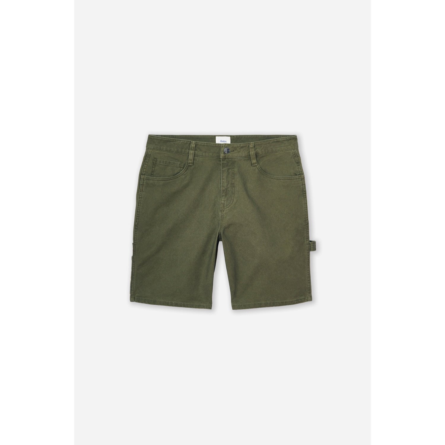 Stanley Short Shorts, kaki, olive, cargo, passants de ceinture