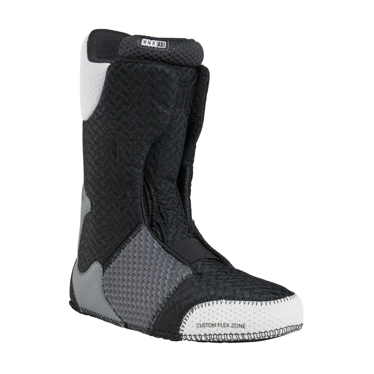 Socke, Boot, Stiefel, Gummi, Textil, Snowboardstiefel, Stiefel-boot, mittlere Gewicht, schwarz-grau, weiche Sohle