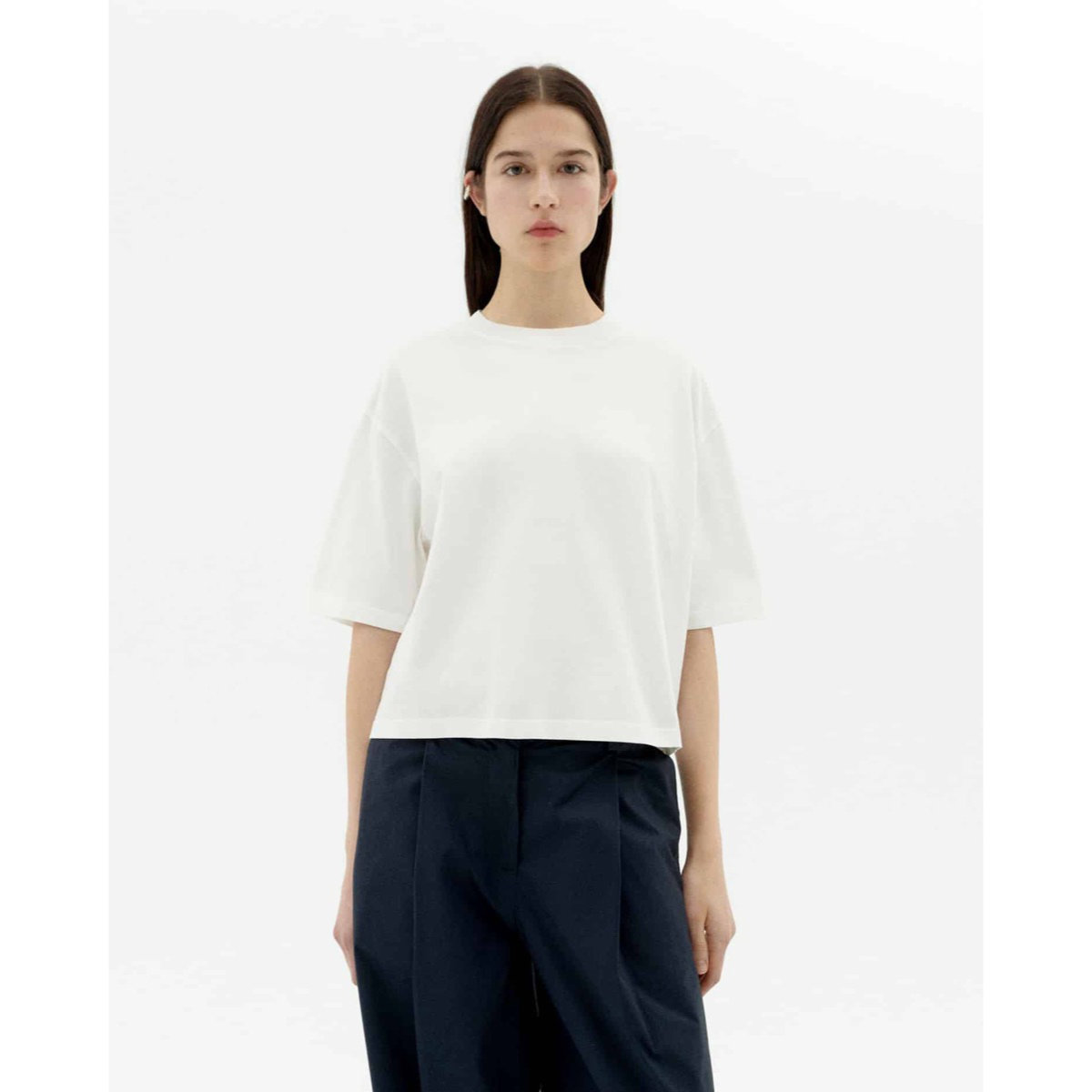 Lena Tee T-shirt, chemisier, manches, personne, femme