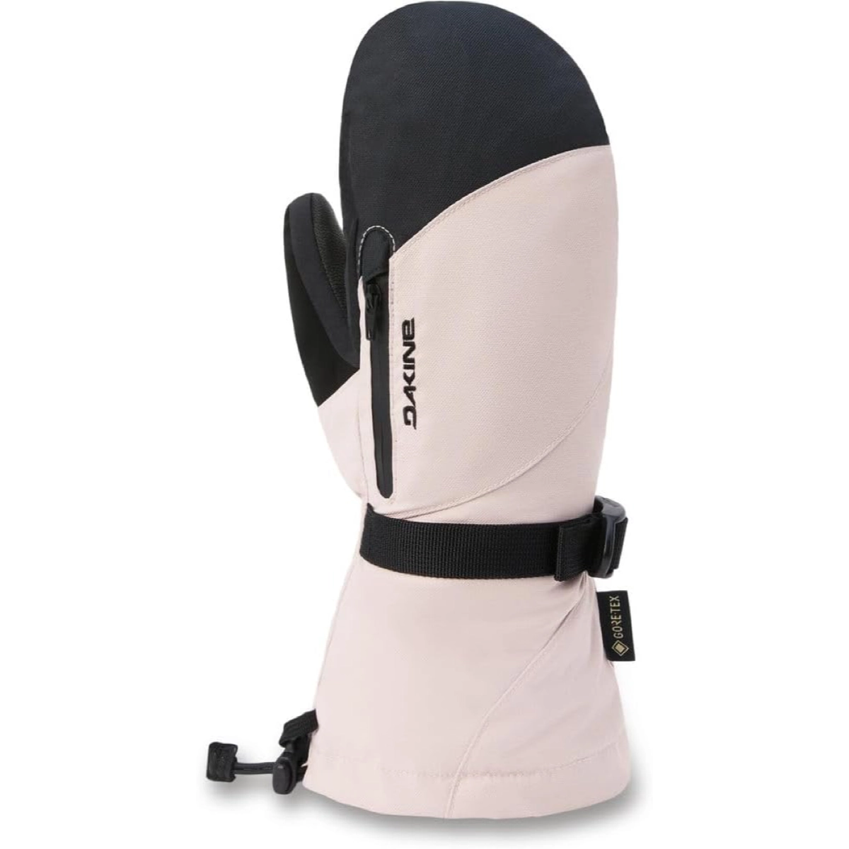 Handschuh, Winterware, GORE-TEX Handschuh, Schwarz-Beige, Manschette verstellbar