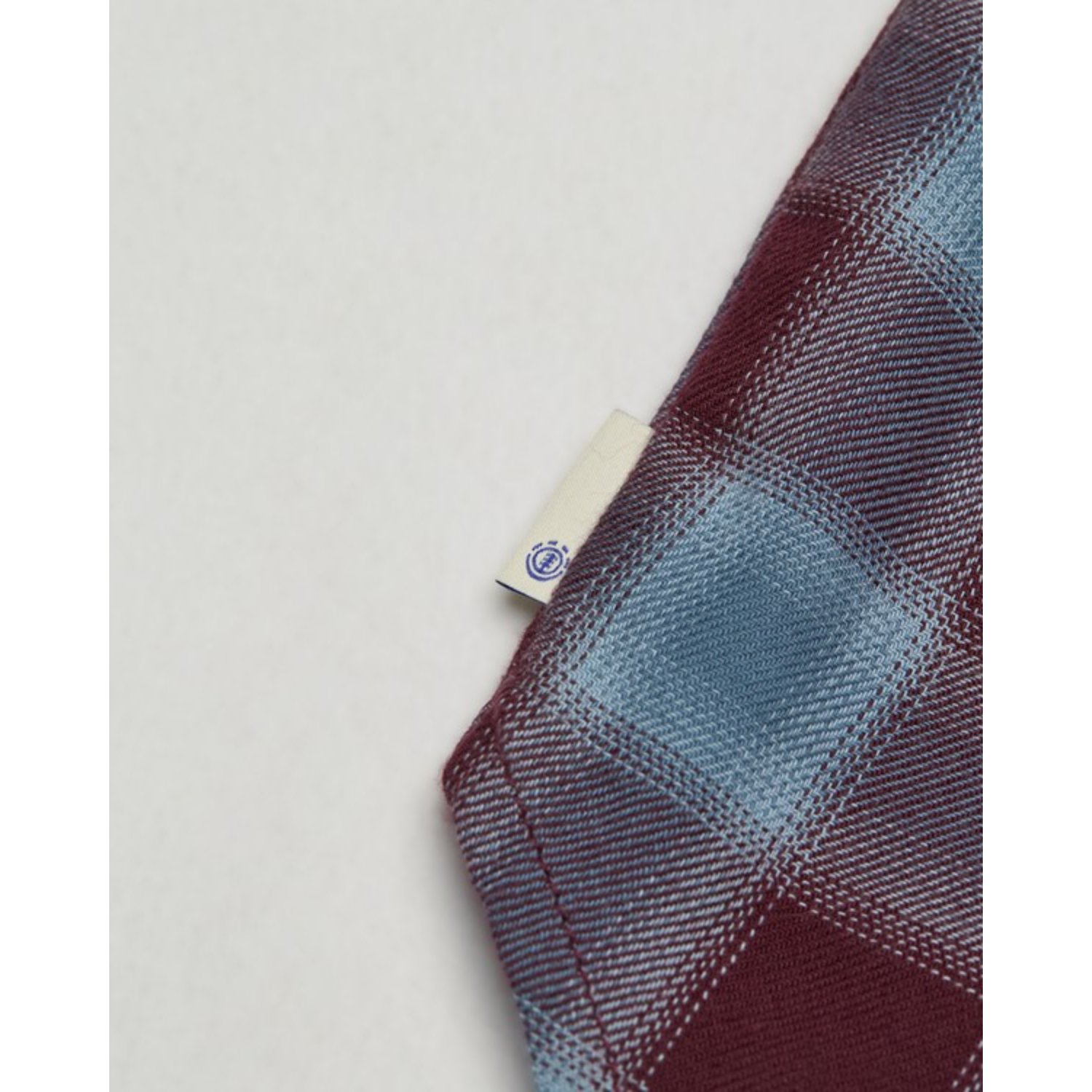 Flannel LS W Jupe-culotte ?, motif à carreaux, motif à carreaux, col de chemise, étiquette