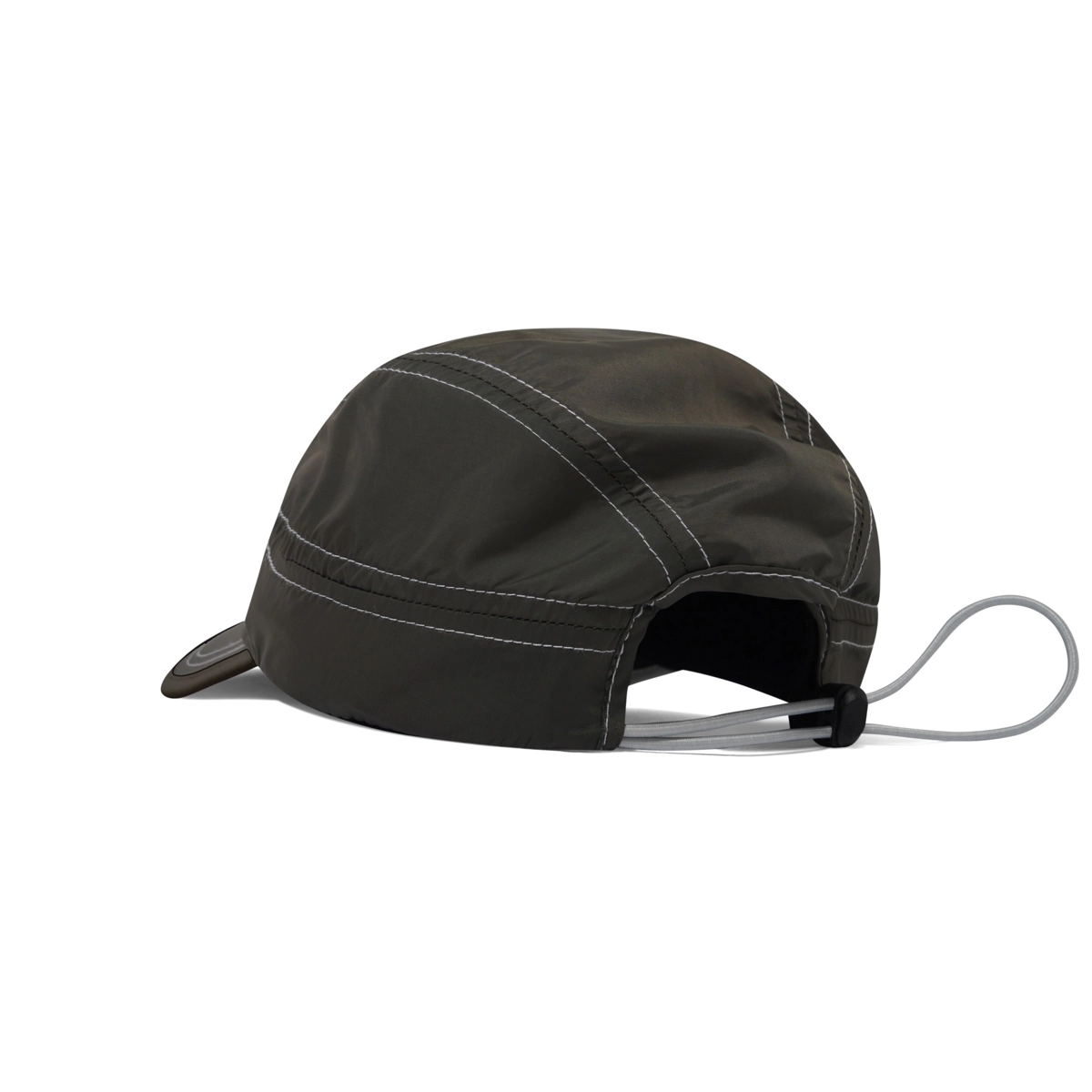 Schirmkappe, Schirm, Stichnaht, schwarz, Kappe mit Nähte, Cap, Stirnband, Kappe, Haarband, Gurtschnur