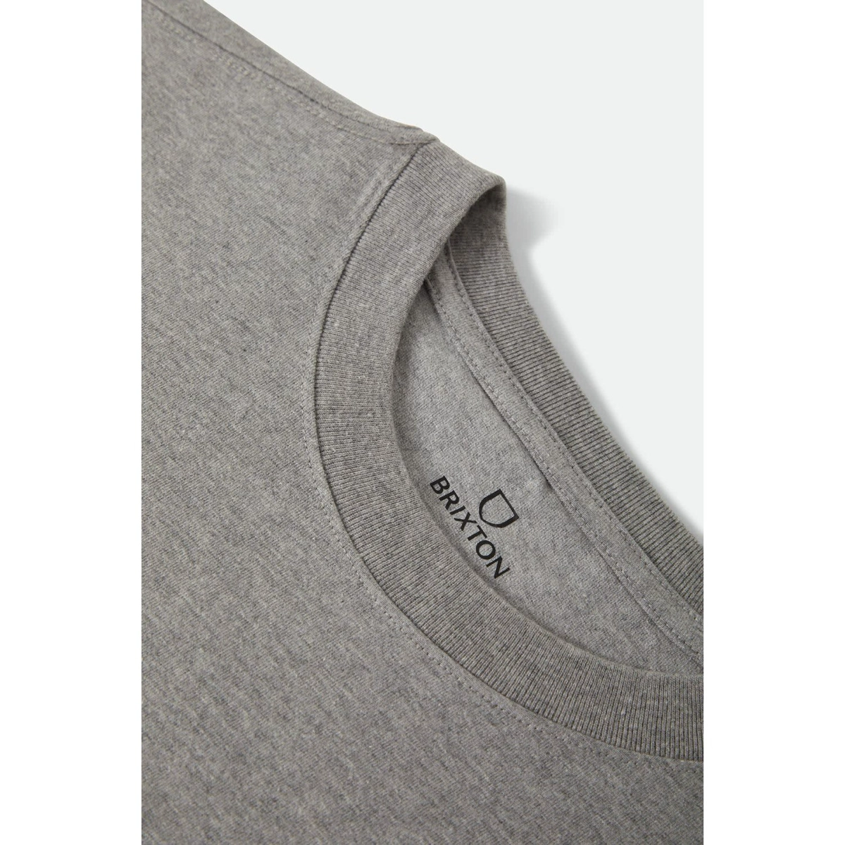 Ranch Motor Court Boxy CropTop T-Shirt, Crew neck, Grey, Cotton, Short sleeve, T-Shirt, Rundhals, Grau, Kurzärmelig?, Baumwolle