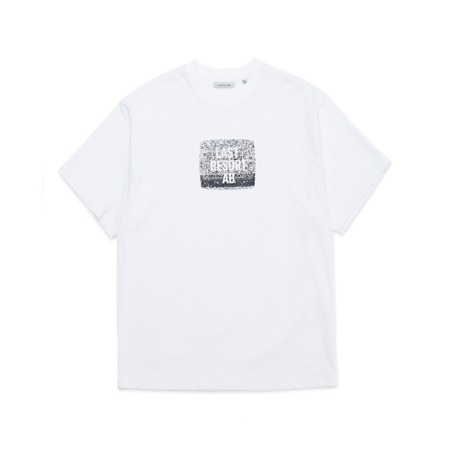 Static T-Shirt T-shirt, Weiß, Grafik, Kurzes Ärmel, Rundhals