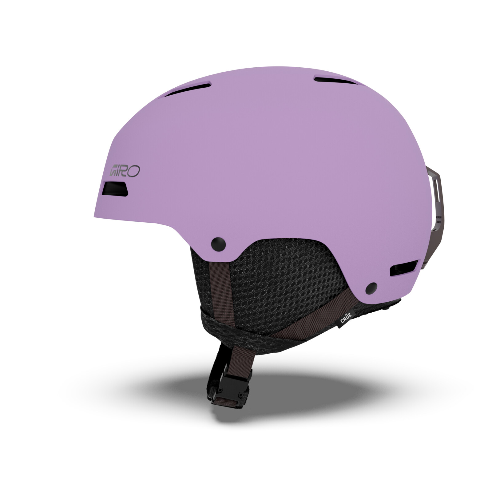 Casque de ski, coque, violet, structure, boîtier