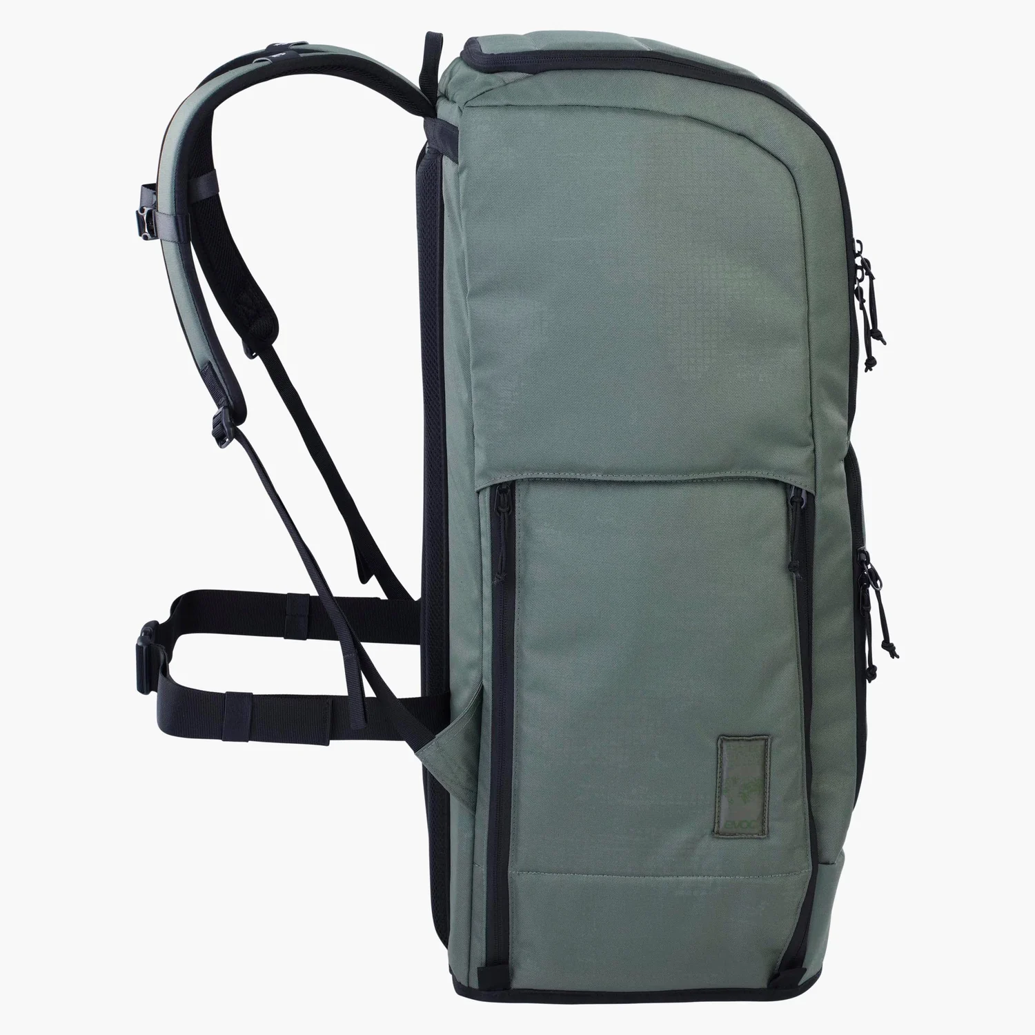 Gear Backpack 90 Sac à dos, vert olive, tissu, compartiments à fermeture éclair, ceinture ventrale