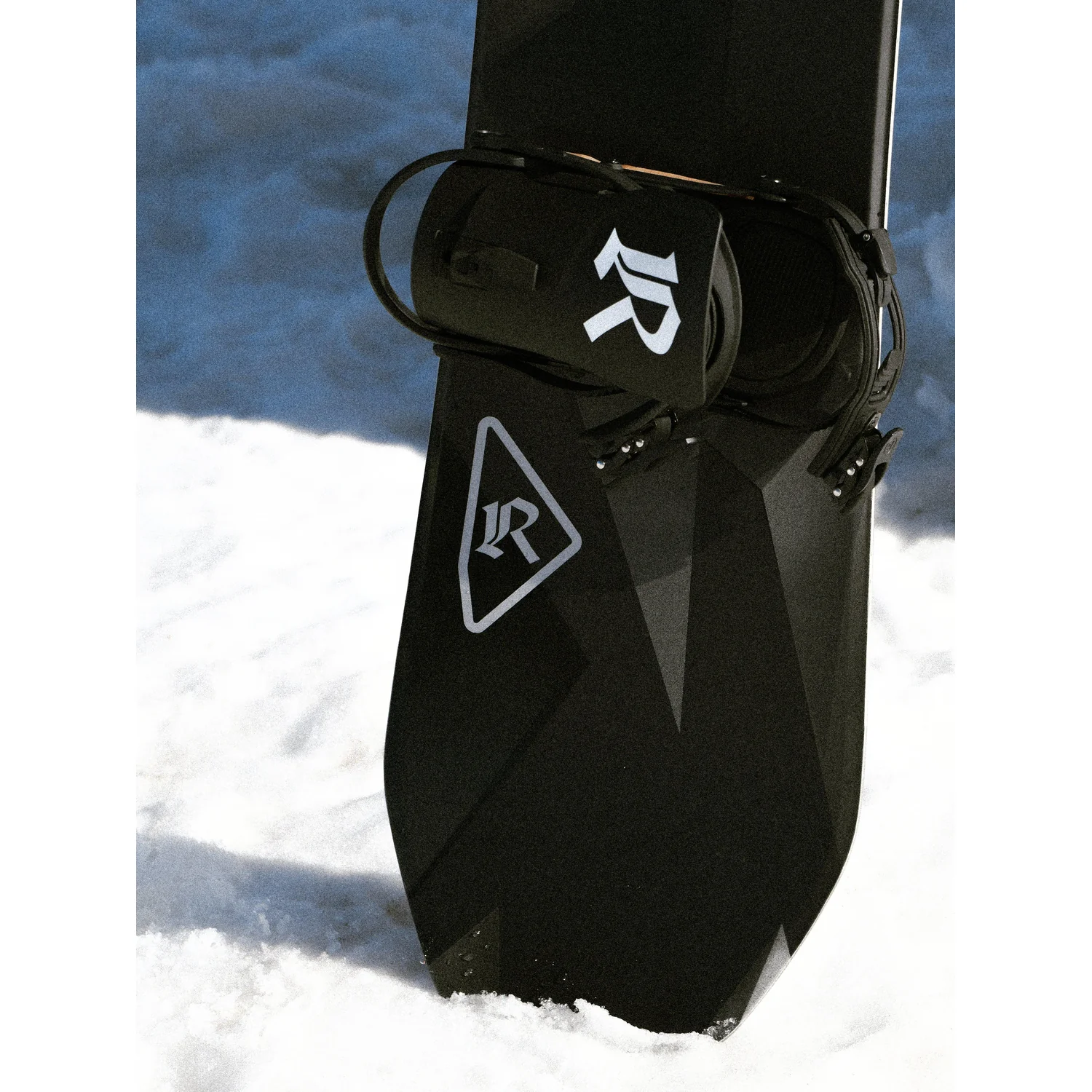 Moderator Snowboardbindung, Schwarz, Kunststoff, Ratschenverschluss, Freestyle