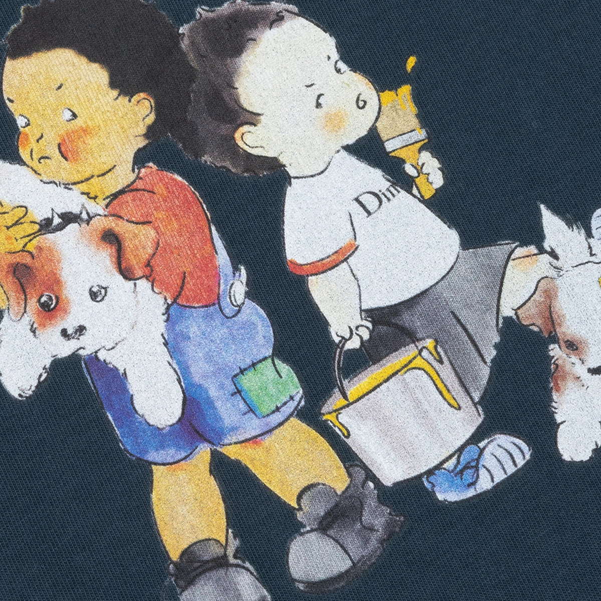 Pulls pour enfants, vêtements de tous les jours, Monkey-Doodle, coton, imprimé